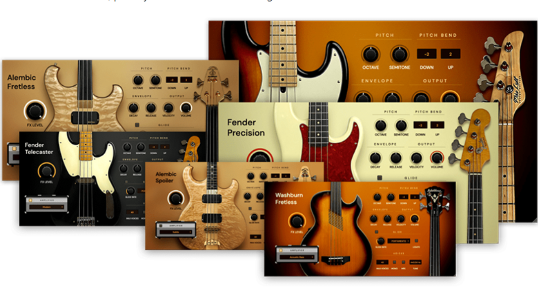 Tracktion 6 BASS COLLECTION